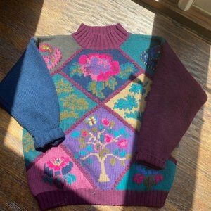 Eddie Bauer Color Block sweater